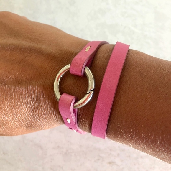 Moreschi Jewelry - Double wrap Moreschi leather bracelet